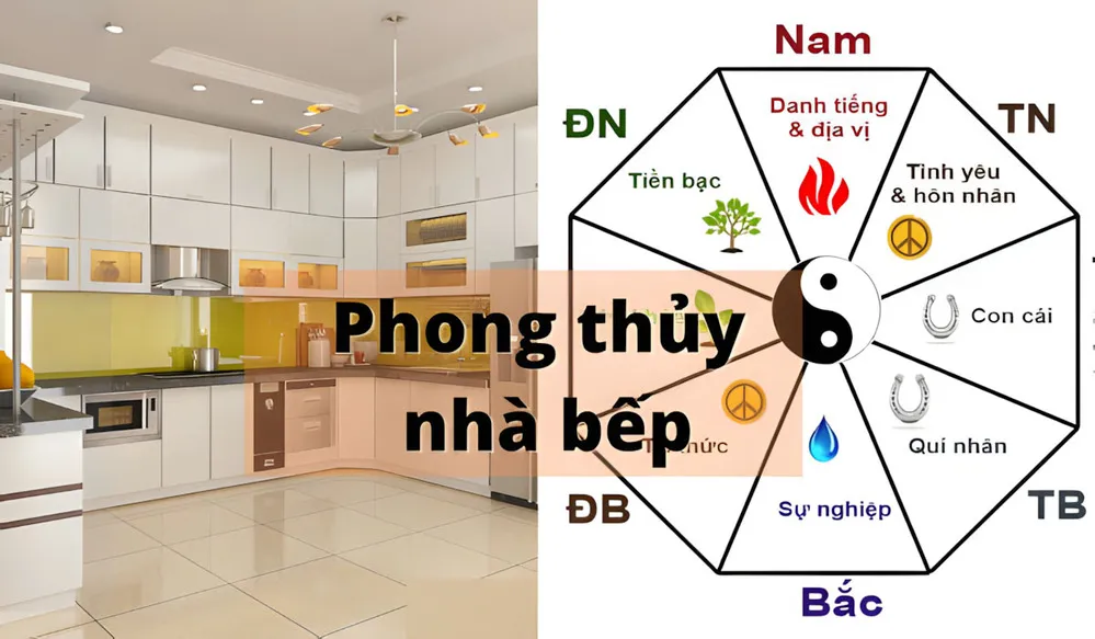 Thiết kế phong thủy nhà bếp theo tuổi mang lại tài lộc và sự ấm cúng cho gia đình
