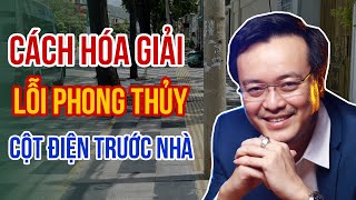 Cột thủy tinh phong thủy