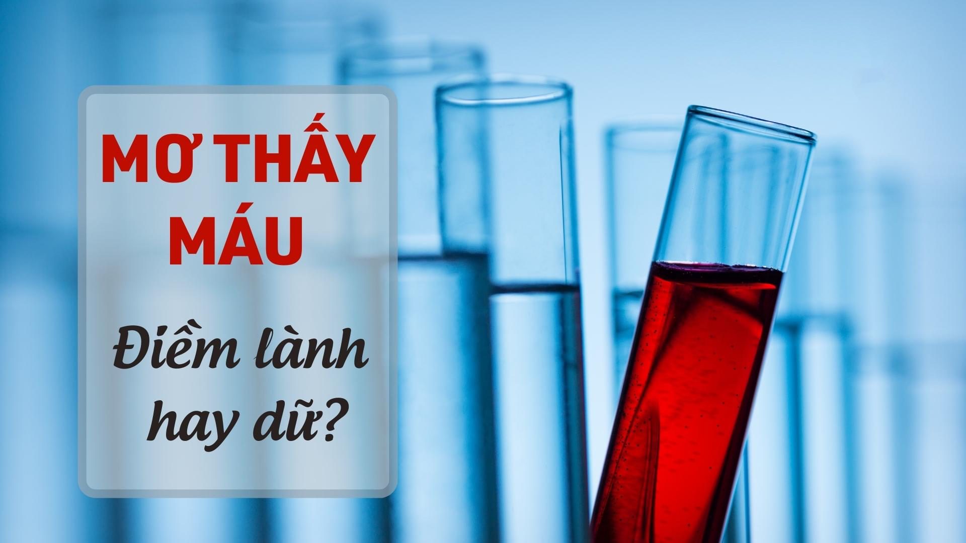 Mơ thấy máu