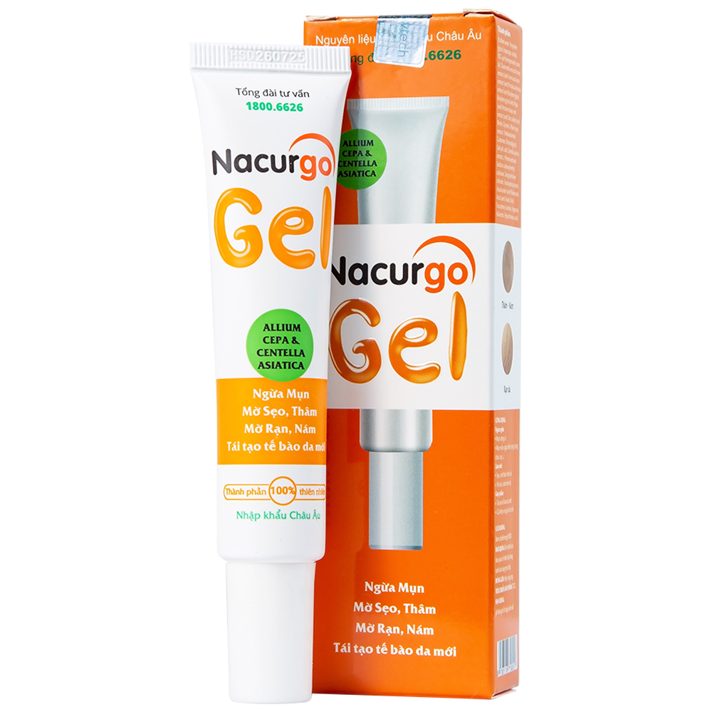 Nacurgo gel là thuốc gì
