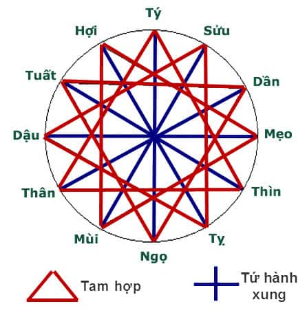 Ngày tam hợp của tuổi dậu