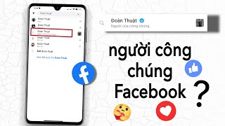 Người của công chúng là gì trên fb