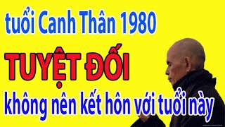 Sinh năm 1980 hợp với tuổi nào