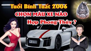 Sinh năm 2006 hợp xe màu gì