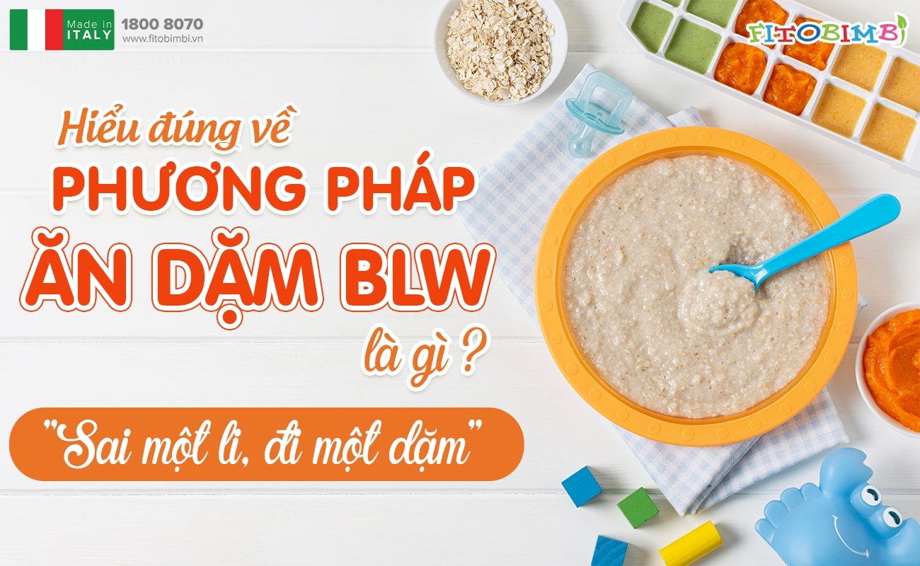 Thực đơn ăn dặm blw là gì