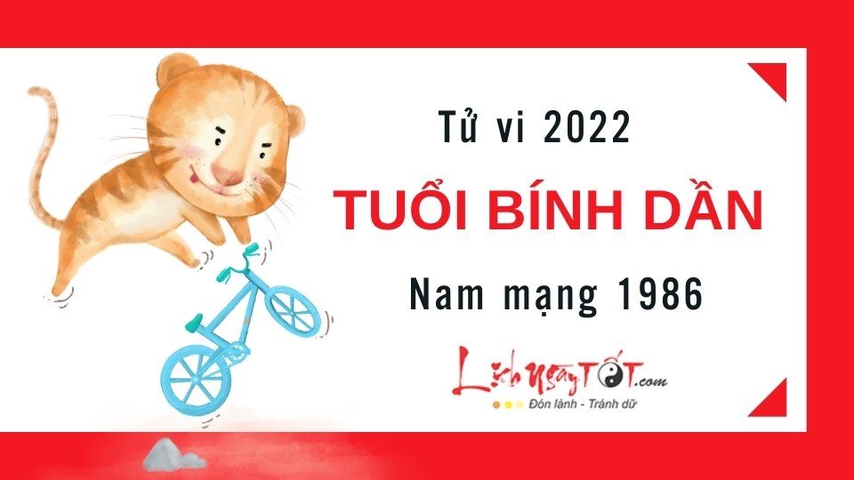 Tử vi tuổi dần 1986 năm 2022 nam mạng Soloha.vn