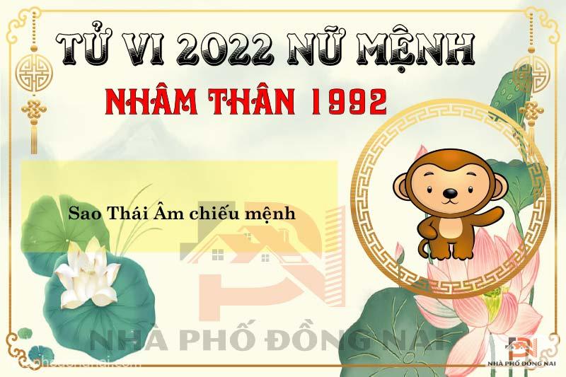 Xem Tử Vi Tuổi Nhâm Thân 1992 Năm 2022 Nữ Mạng Chi Tiết Soloha.vn