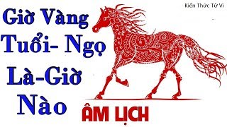 Tuổi canh ngọ sinh vào tháng nào thì tốt