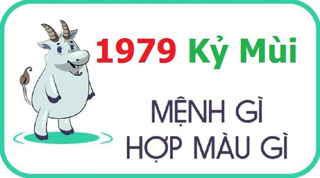 Tuổi mùi 1979 hợp màu gì năm 2021