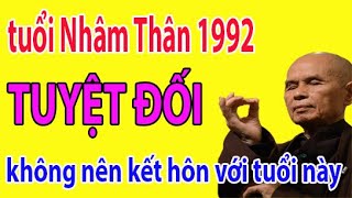 Tuổi nhâm thân nên kết hôn vào năm nào