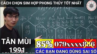 Tuổi tân mùi hợp với số nào