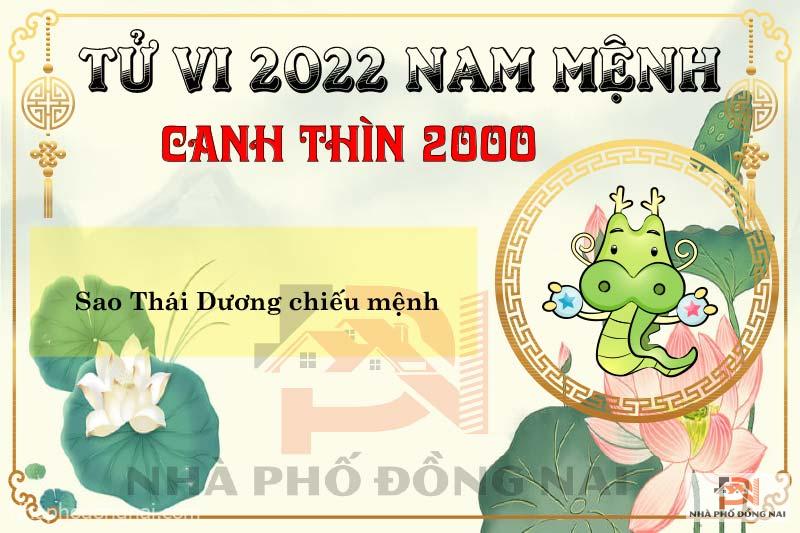 Xem Tử Vi Tuổi Canh Thìn 2000 Năm 2022 Nam Mạng Chi Tiết